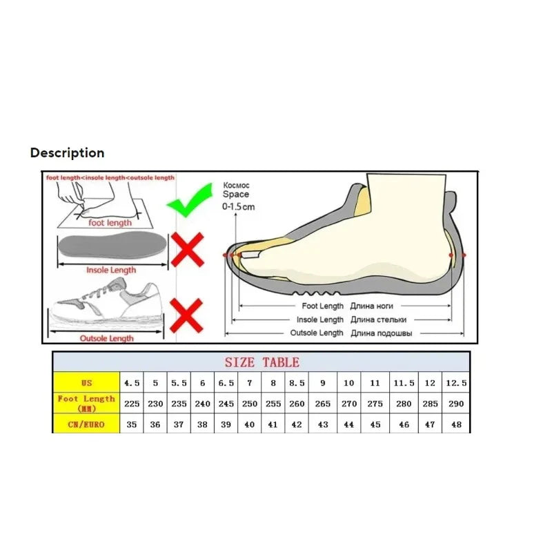 2025 Men‘s Sneakers Brand Design Men's Shoes Fashion Spring and Summer Comfortable Soft Soled Men Running Shoes Tenis Masculino